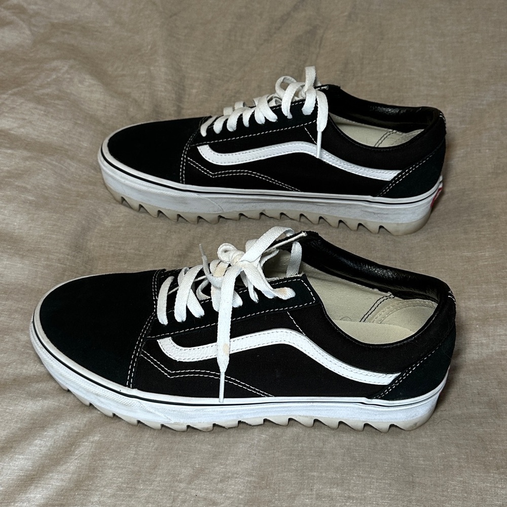 Vans Custom Old Skool Elevated sawtooth sneakers